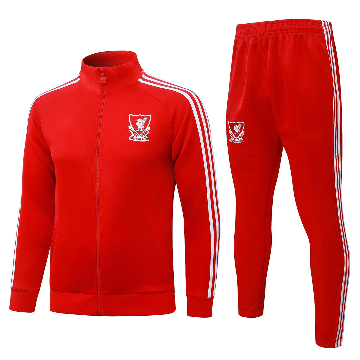 2026-27 Liverpool Red Full Zip Training Suit Adults Or Children