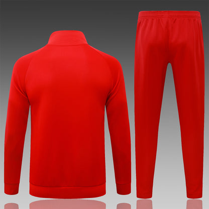 2026-27 Liverpool Red Full Zip Training Suit Adults Or Children