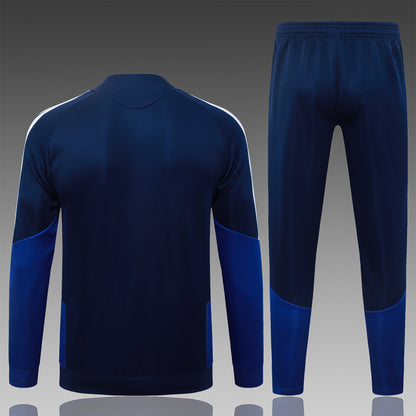 2026-27 Boca Royal Blue Yellow Full Zip Training Suit Adults Or Children