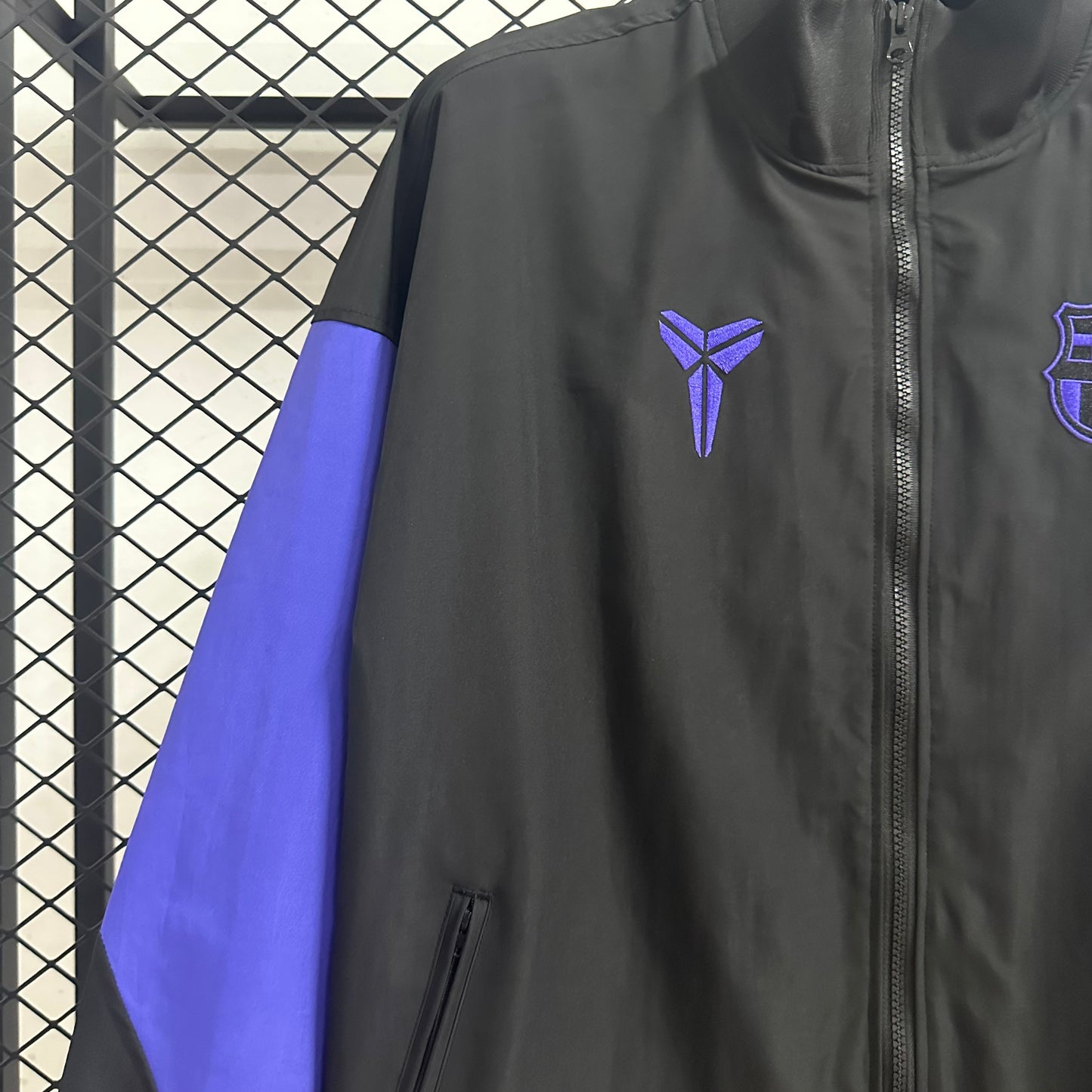 2025-26 Barcelona Black Purple Windbreaker S-2XL