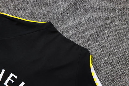 2026-27 Chelsea Black Half Zip Training Suit Adults Or Children
