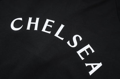 2026-27 Chelsea Black Half Zip Training Suit Adults Or Children