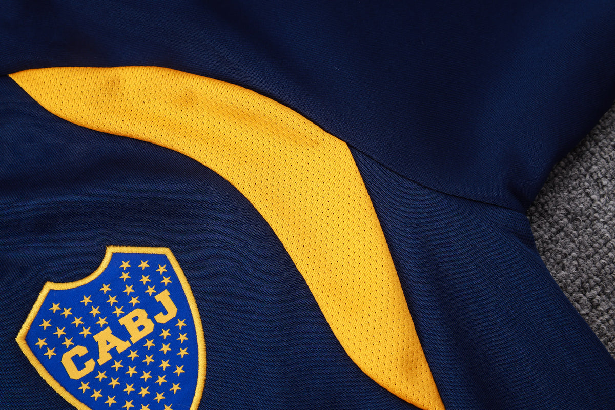 2026-27 Boca Royal Blue Yellow Full Zip Training Suit Adults Or Children
