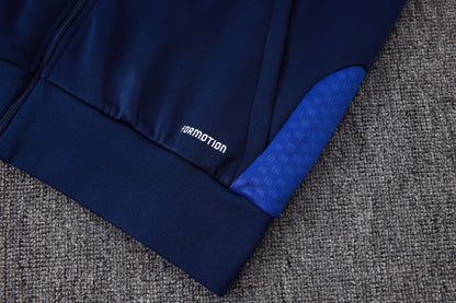 2026-27 Boca Royal Blue Yellow Full Zip Training Suit Adults Or Children