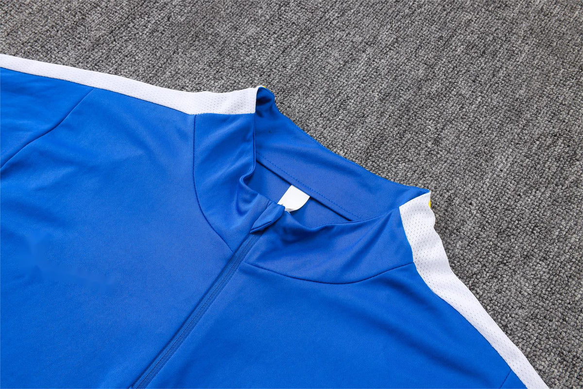 2026-27 Chelsea Color Blue Half Zip Training Suit Adults Or Children