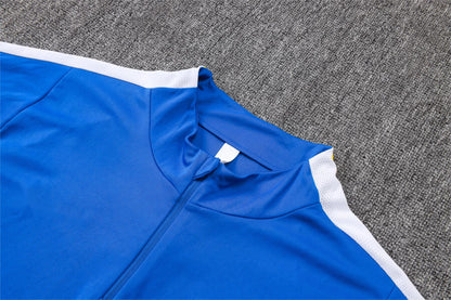 2026-27 Chelsea Color Blue Half Zip Training Suit Adults Or Children