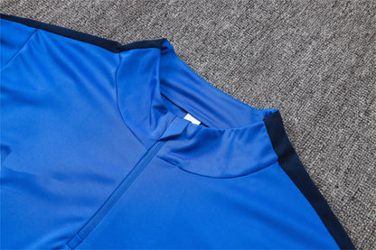 2026-27 Inter Milan Color Blue Half Zip Training Suit Adults Or Children