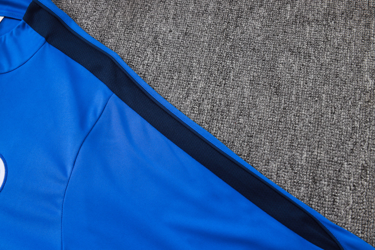 2026-27 Inter Milan Color Blue Half Zip Training Suit Adults Or Children