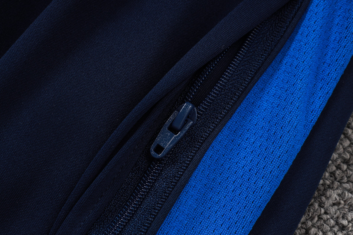 2026-27 Inter Milan Color Blue Half Zip Training Suit Adults Or Children