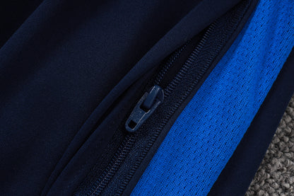 2026-27 Inter Milan Color Blue Half Zip Training Suit Adults Or Children