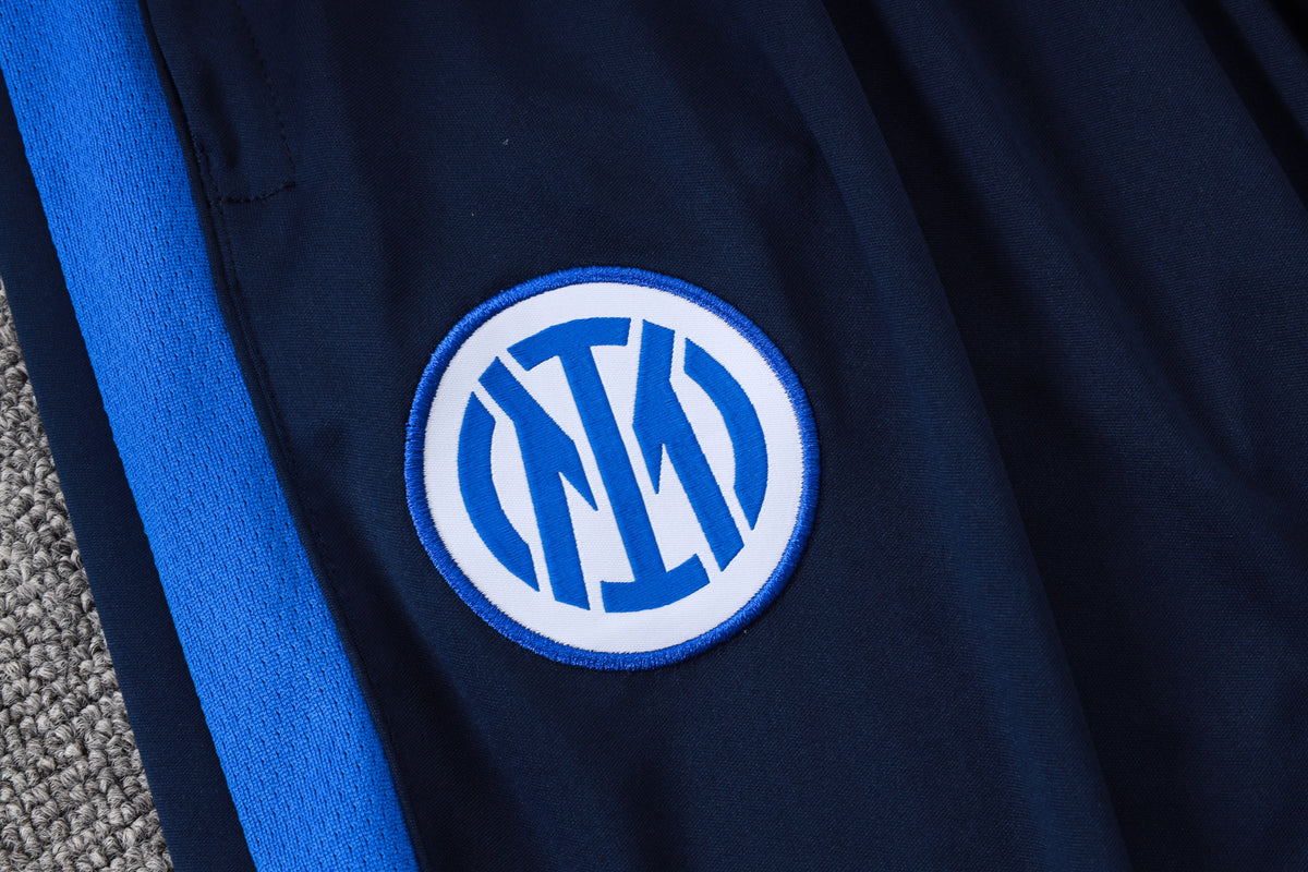 2026-27 Inter Milan Color Blue Half Zip Training Suit Adults Or Children