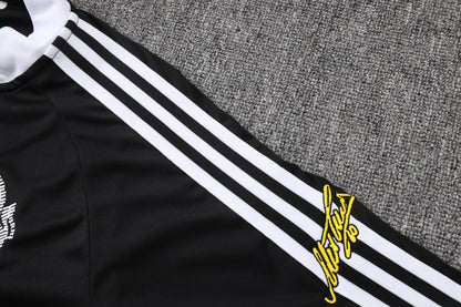 2026-27 Juventus Black Half Zip Training Suit Adults Or Children