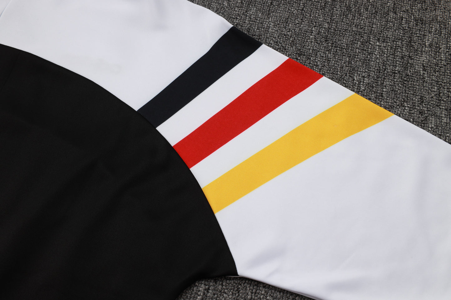 2024-25 German White (sleeves red, yellow and black) training suit S-2XL