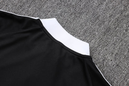 2026-27 Juventus Black Half Zip Training Suit Adults Or Children