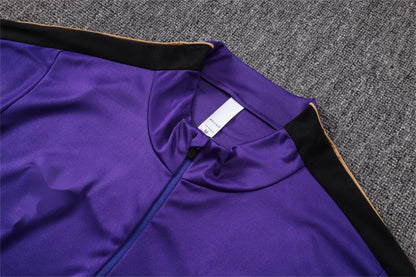 2026-27 Barcelona Purple Half Zip Training Suit Adults Or Children