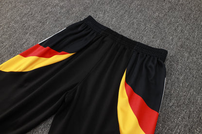 2024-25 German White (sleeves red, yellow and black) training suit S-2XL