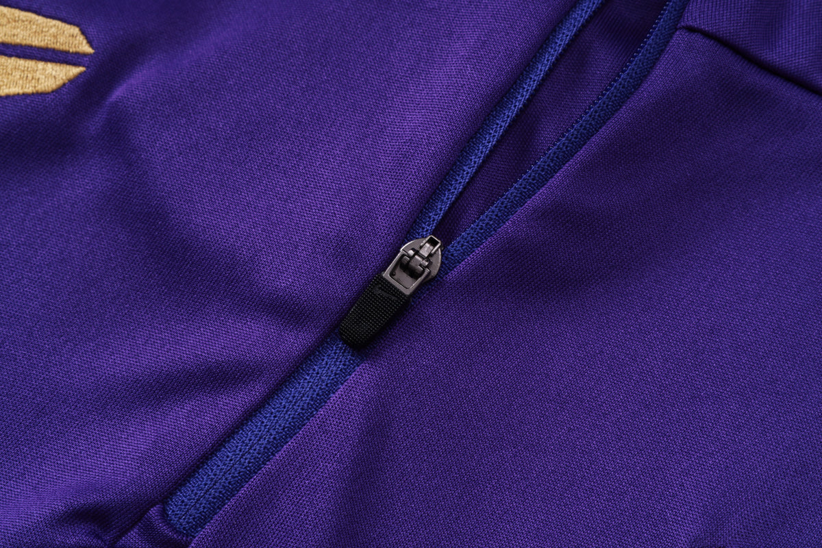 2026-27 Barcelona Purple Half Zip Training Suit Adults Or Children