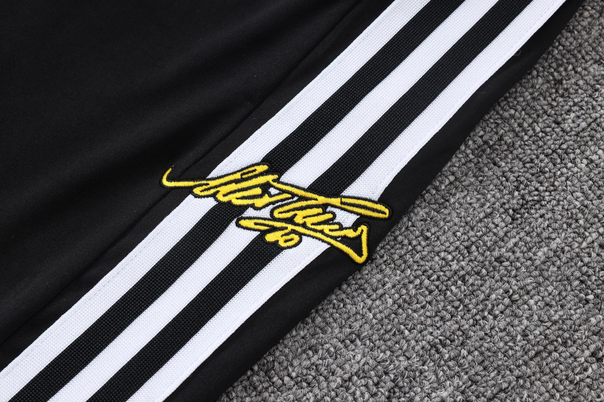 2026-27 Juventus Black Half Zip Training Suit Adults Or Children