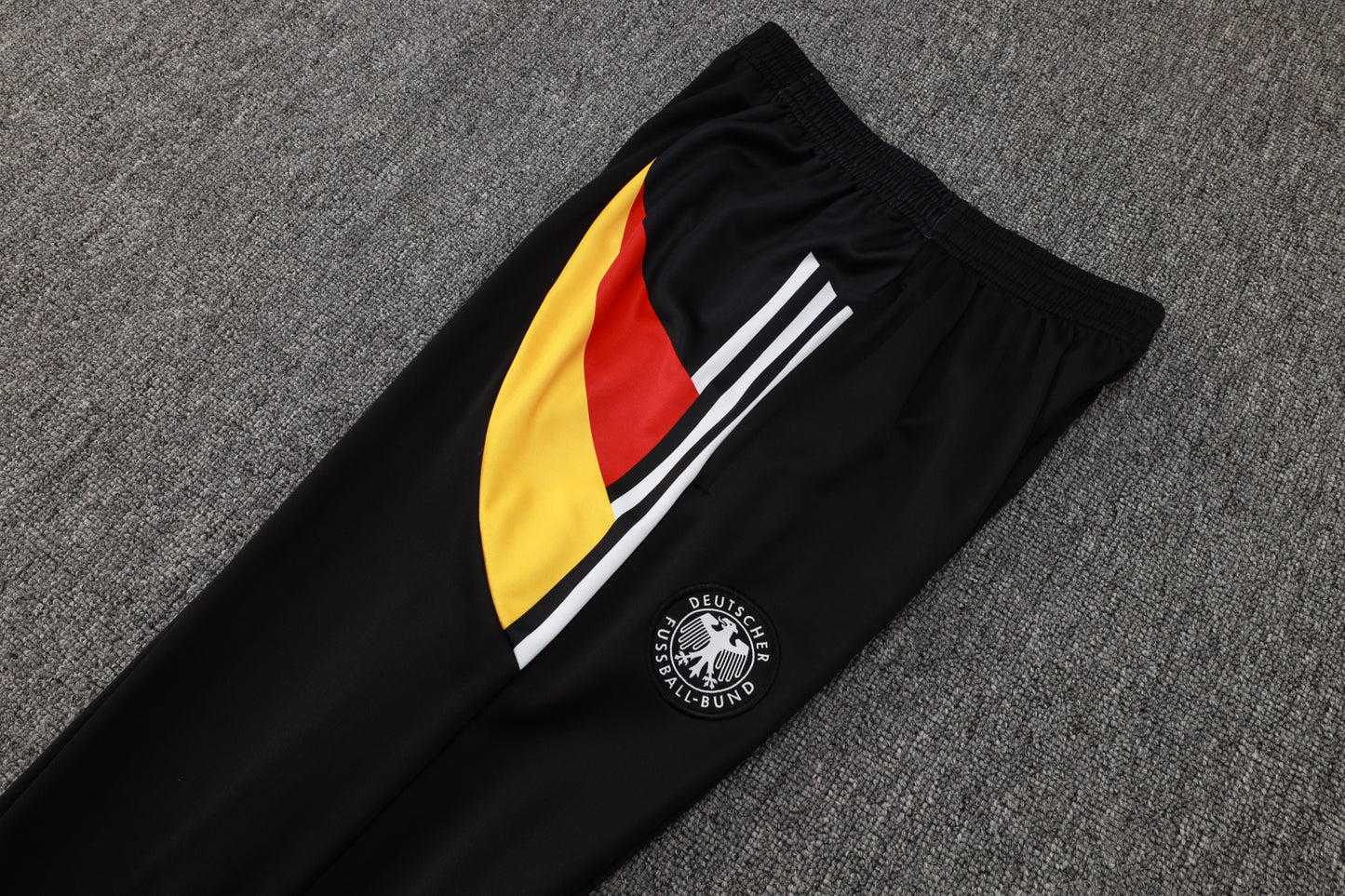 2024-25 German White (sleeves red, yellow and black) training suit S-2XL