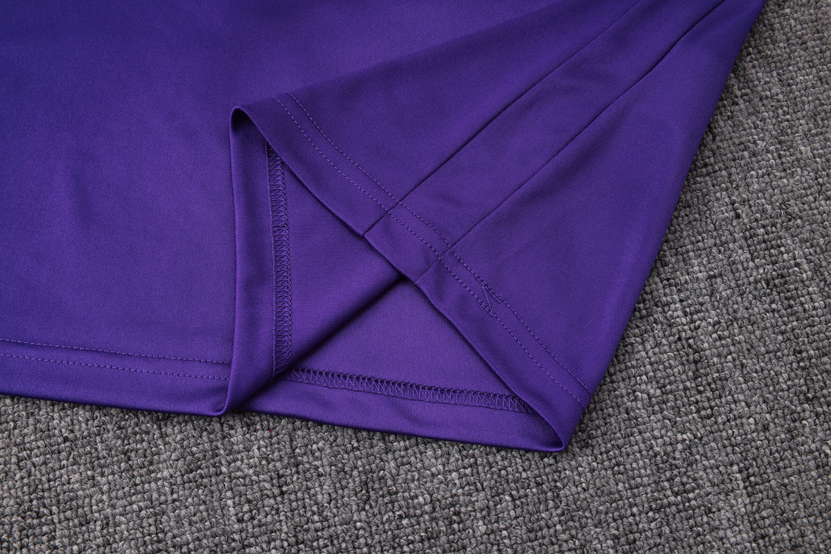 2026-27 Barcelona Purple Half Zip Training Suit Adults Or Children