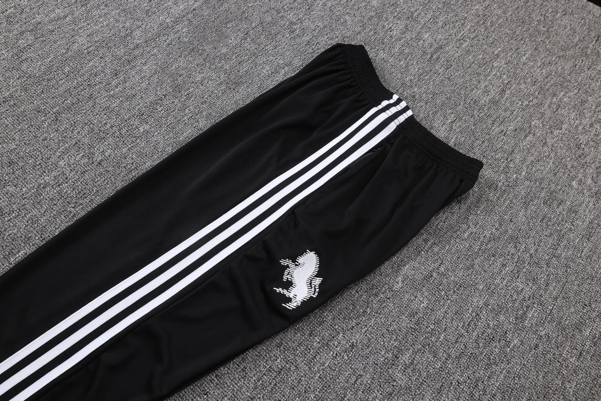 2026-27 Juventus Black Half Zip Training Suit Adults Or Children