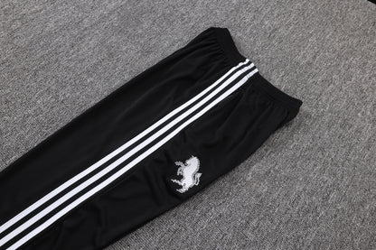 2026-27 Juventus Black Half Zip Training Suit Adults Or Children