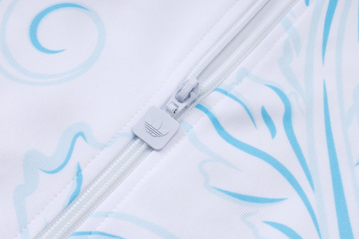 2026 Argentina White Inkjet Full Zip Training Suit Adults Or Children