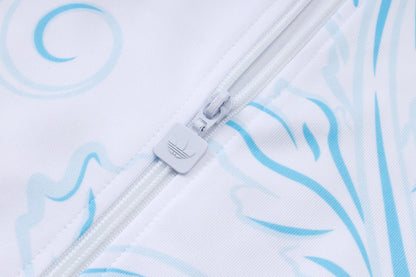 2026 Argentina White Inkjet Full Zip Training Suit Adults Or Children