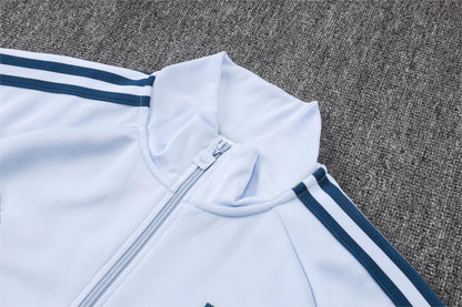 2026 Italy Light Blue Full Zip Training Suit Adults Or Children