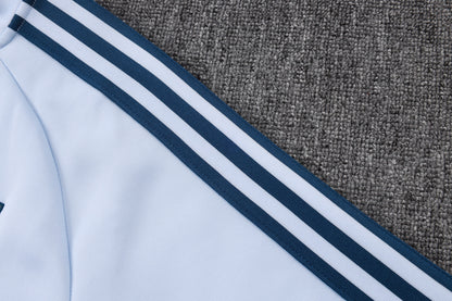 2026 Italy Light Blue Full Zip Training Suit Adults Or Children