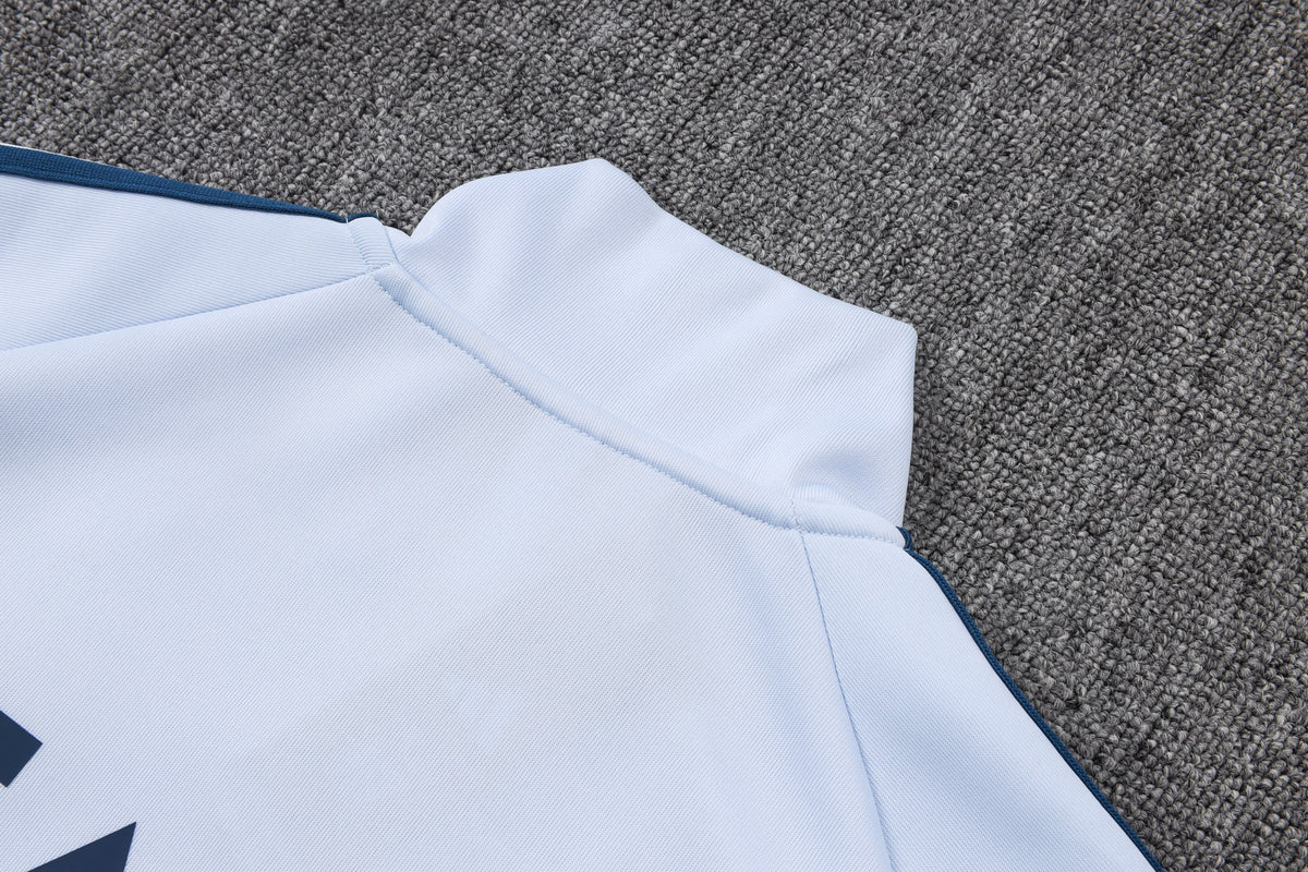 2026 Italy Light Blue Full Zip Training Suit Adults Or Children