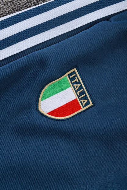2026 Italy Light Blue Full Zip Training Suit Adults Or Children