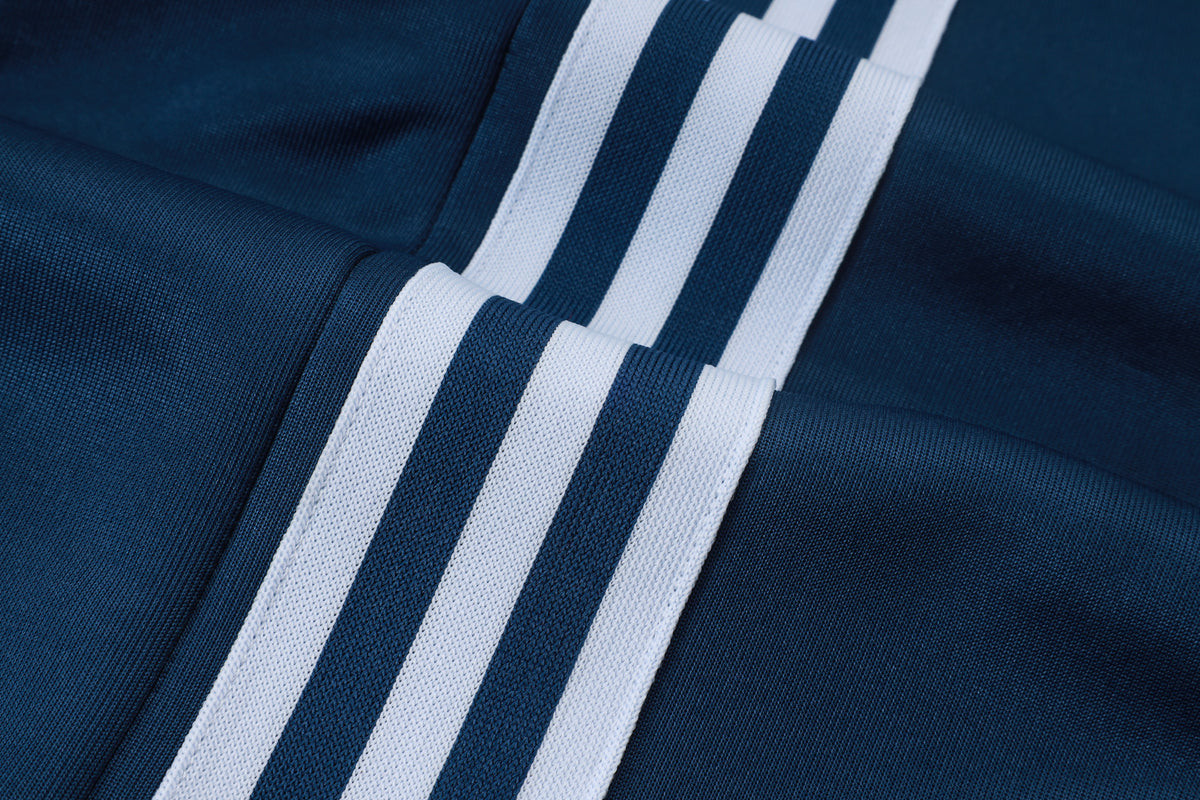 2026 Italy Light Blue Full Zip Training Suit Adults Or Children