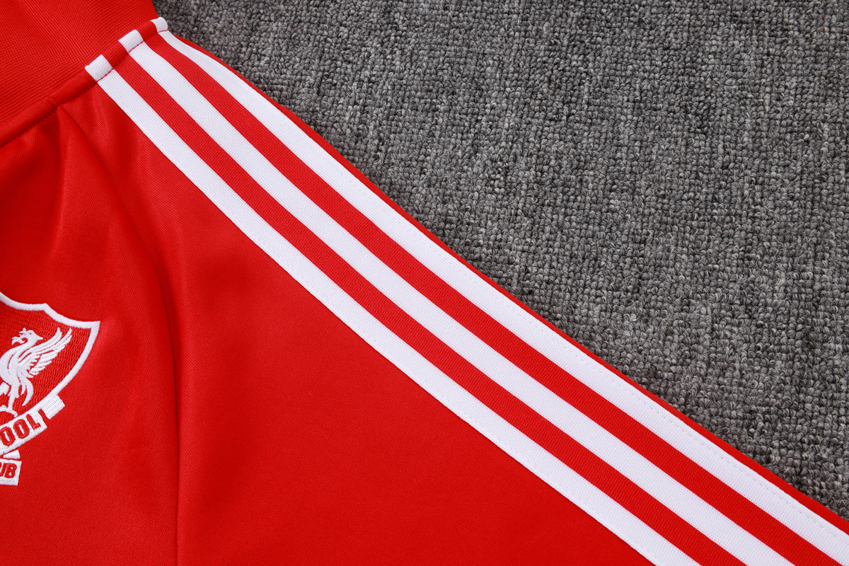 2026-27 Liverpool Red Full Zip Training Suit Adults Or Children