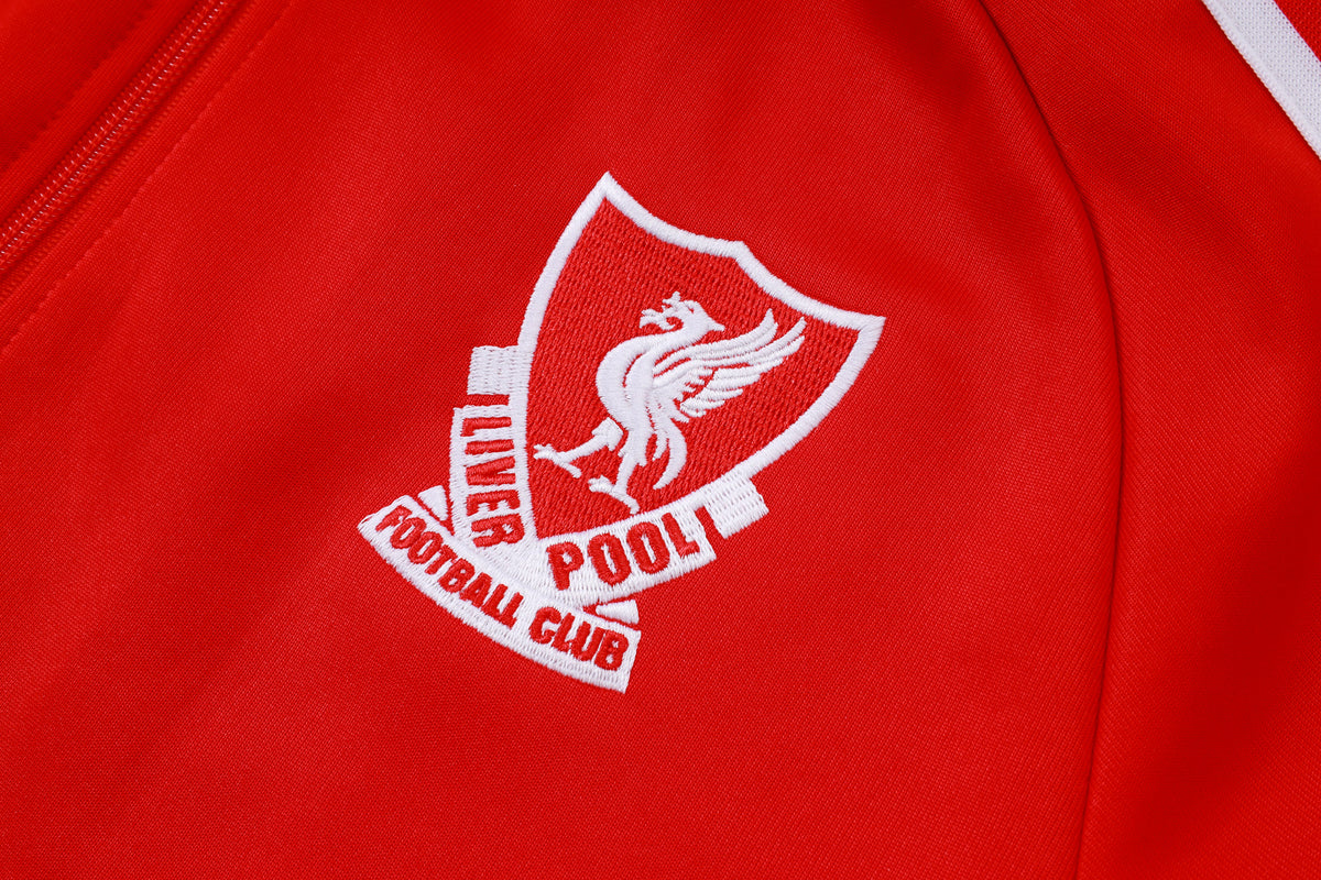 2026-27 Liverpool Red Full Zip Training Suit Adults Or Children