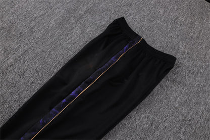 2026-27 Barcelona Black Purple Full Zip Training Suit Adults Or Children