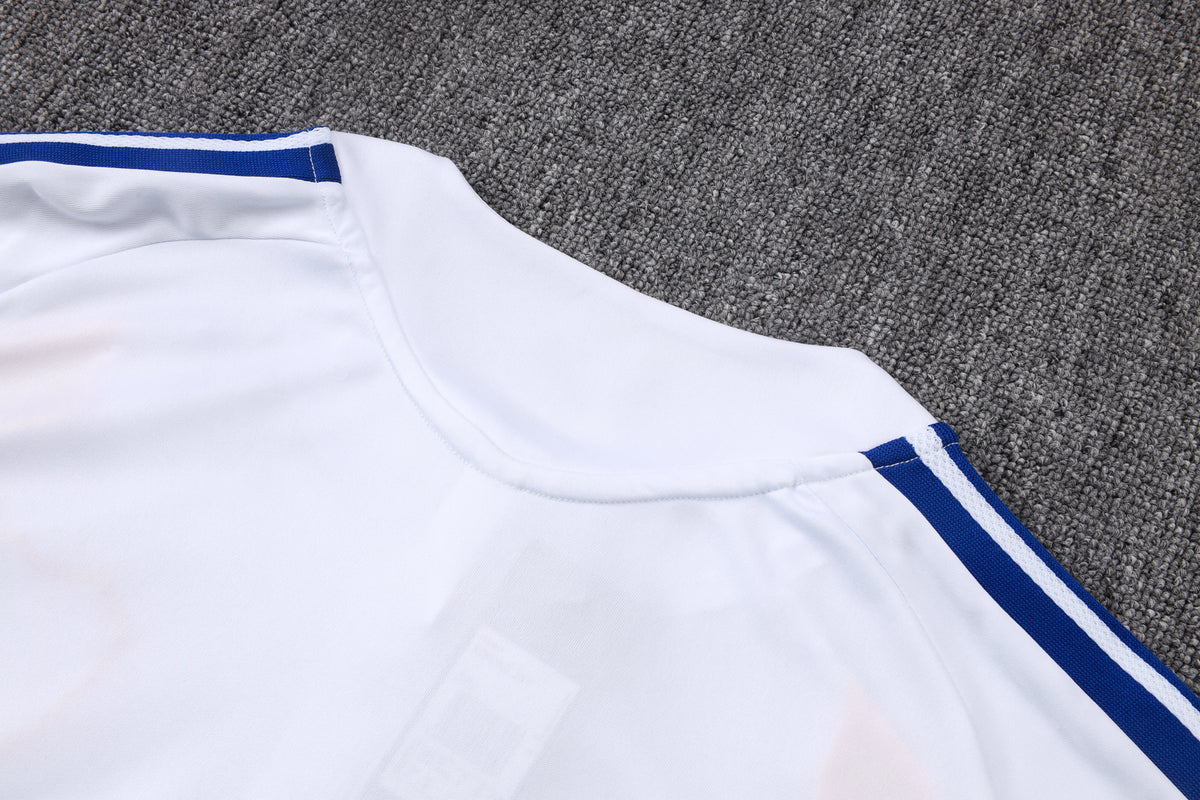 2026-27 Boca Juniors White Half Zip Training Suit Adults Or Children