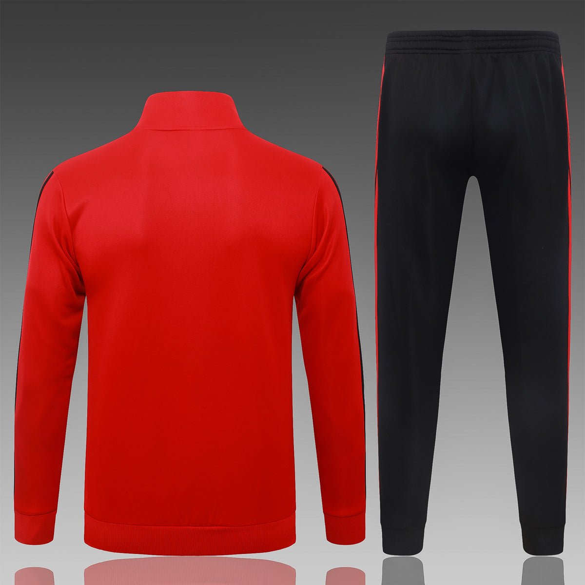 2026-27 Manchester United Red Full Zip Training Suit Adults Or Children