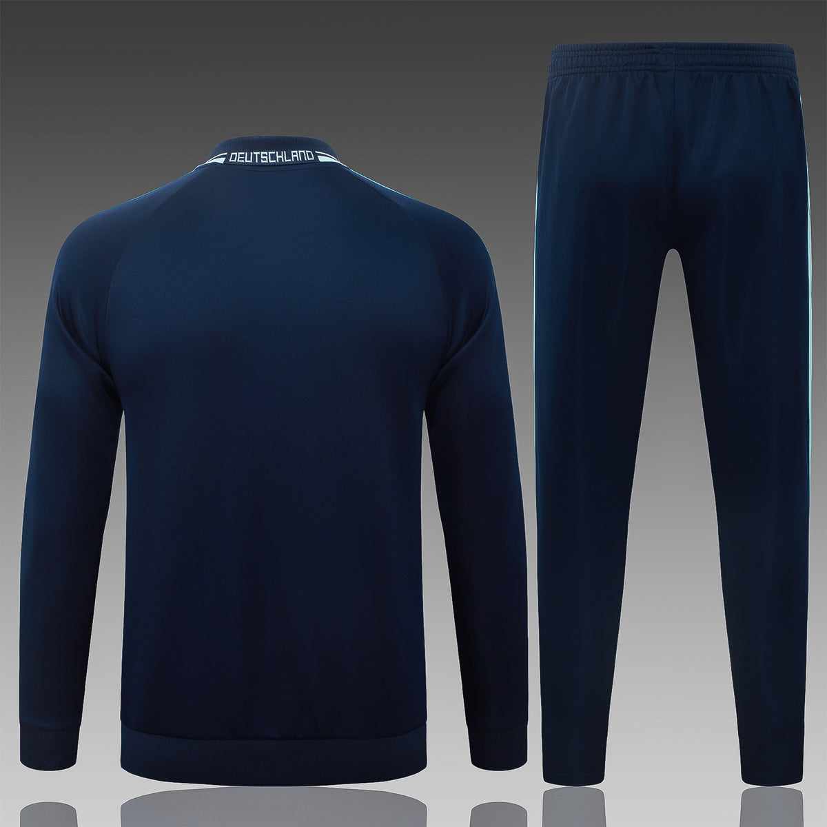 2026 Germany Navy Blue Full Zip Training Suit Adults Or Children