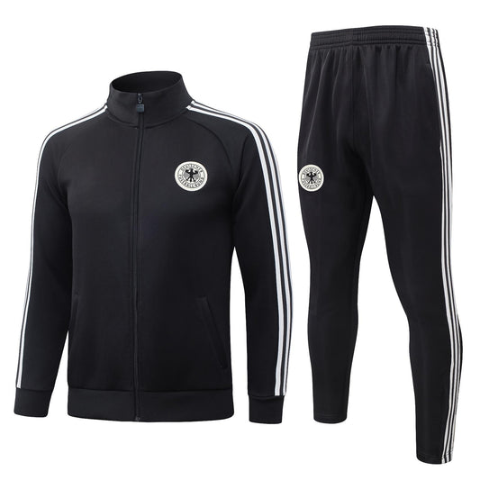 2026 Germany Dark Grey Full Zip Training Suit Adults Or Children