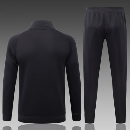 2026 Germany Dark Grey Full Zip Training Suit Adults Or Children