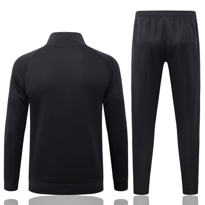 2026 Germany Dark Grey Full Zip Training Suit Adults Or Children