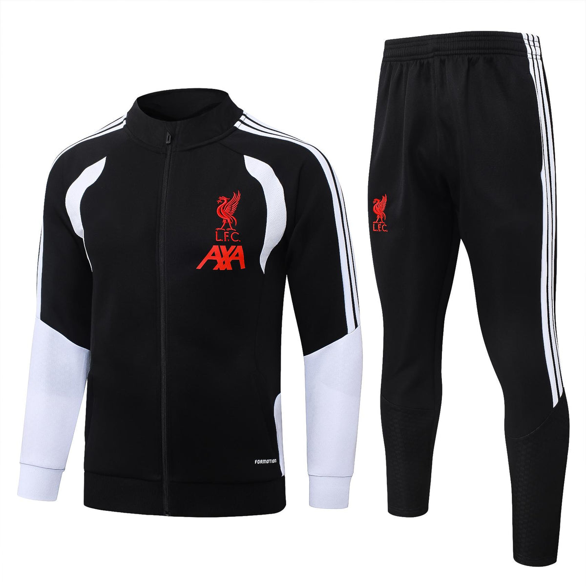 2026-27 Liverpool Black Full Zip Training Suit Adults Or Children