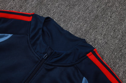 2026-27 Bayern Munich Royal Blue Full Zip Training Suit Adults Or Children