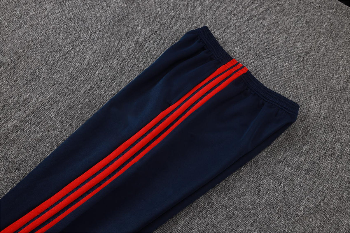 2026-27 Bayern Munich Royal Blue Full Zip Training Suit Adults Or Children