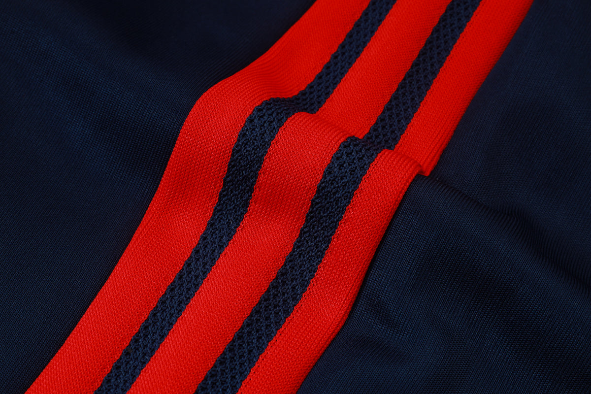 2026-27 Bayern Munich Royal Blue Full Zip Training Suit Adults Or Children