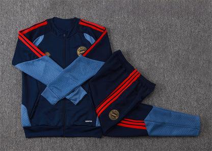 2026-27 Bayern Munich Royal Blue Full Zip Training Suit Adults Or Children