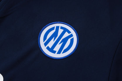 2026-27 Inter Milan Deep Blue Half Zip Training Suit Adults Or Children