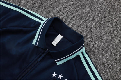 2026 Germany Navy Blue Full Zip Training Suit Adults Or Children