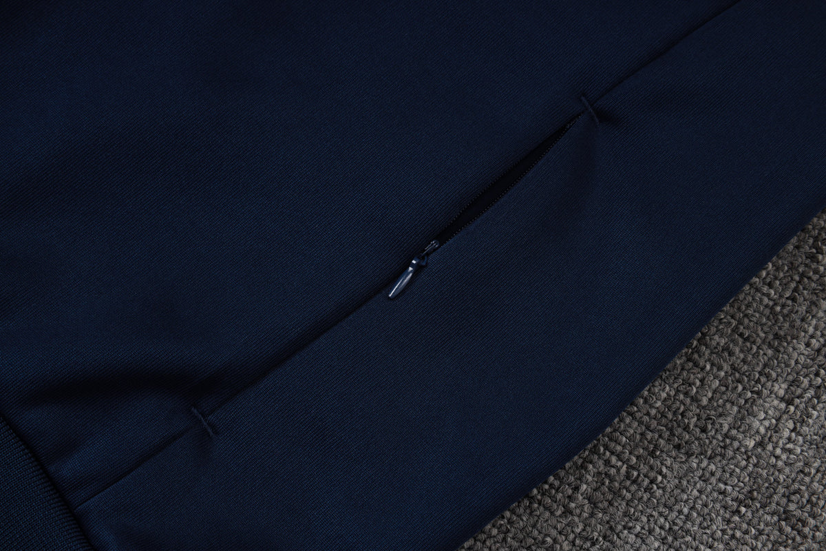 2026 Germany Navy Blue Full Zip Training Suit Adults Or Children